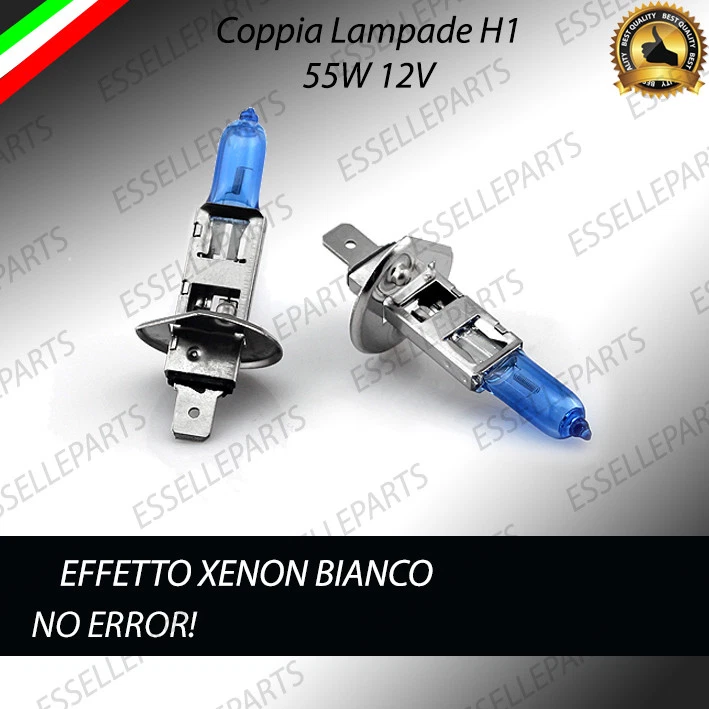 2 LAMPADINE H1 BLUE EFFETTO XENON FORD C-MAX MK2 BIANCO ABBAGLIANTE - Immagine 1 di 1