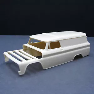 Camion consegna Jimmy Flintstone 1966 Chevy Suburban top tagliato scala 1:25 NB323 - Foto 1 di 7
