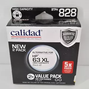 Ink Cartridge HP 63 XL Compatible Calidad BTPH 828 High Capacity Black & Colours - Picture 1 of 3