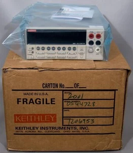 Keithley 2001 7-1/2 Digit Multimeter Multi Meter w/Cal - Picture 1 of 5