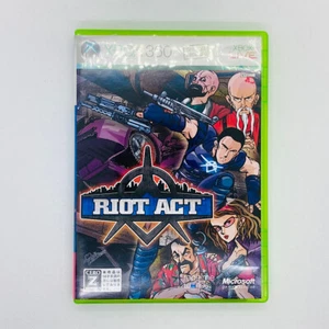 Riot Act / Crackdown 2007 Xbox 360 Microsoft Game Studios Japanese Version - Picture 1 of 24
