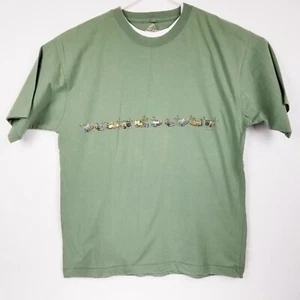 Newport Blue Sage Green Hotrod Woody T-shirt Mens Sz XLarge GUC Very Cool - Picture 1 of 7