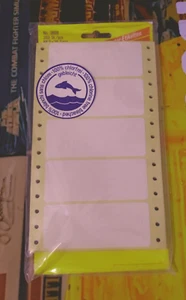 Forma Propósito Etiquetas Ordenador 350 uds 77,8 x 35,7 mm (De los años 90) - Imagen 1 de 2