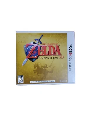 The Legend of Zelda Ocarina of Time 3DS AUTHENTIC w/ Manual and Inserts - Image 1 of 4