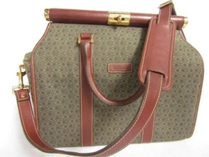 VTG Hartmann Luggage Wings Collection Cognac Leather Trim Cosmetic Case Carry On - Picture 1 of 17