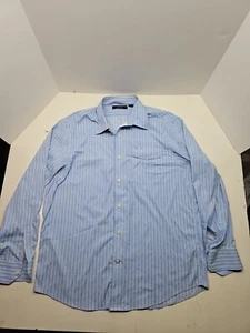 Cremieux Performance Long Sleeve L Blue Lightweight - Picture 1 of 8