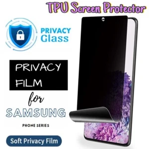 For Samsung Galaxy S21/22/23/24 Plus Ultra Privacy Screen Protector Film - Picture 1 of 4