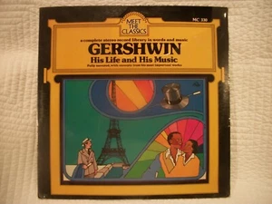 SEALED GERSHWIN HIS LIFE AND HIS MUSIC VINYL LP RECORD 1979 SQN MC 330 SEALED - Picture 1 of 2