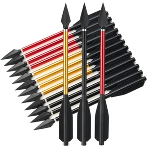 Pernos de caza de aluminio de 6,7" mini pistola arco flechas puntas de metal tiro con arco - Imagen 1 de 10