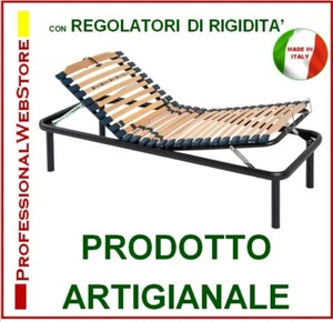 RETE LETTO RECLINABILE 80 X 190 195 200 RETI SINGOLE LETTI ANATOMICI SANITARI - Foto 1 di 1