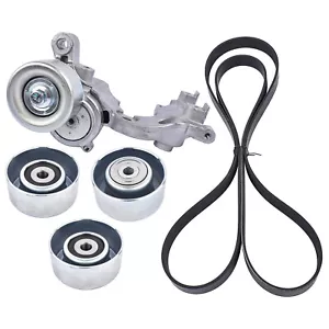For Toyota Tacoma 4Runner Tundra 2005-12 Drive Belt Tensioner & Idler Pulley Kit - Picture 1 of 6