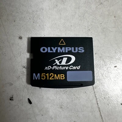 Olympus MXD512M3 Black M 512MB Compact XD Picture Card For - Olympus Fujifilm - Image 1 of 2
