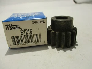 NEW MARTIN S1216 SPUR GEAR 5/8" IN BORE - Picture 1 of 2