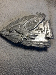 Siskiyou Belt Buckle 1988 May the Spirit of the American Indian Live Forever... - Picture 1 of 6