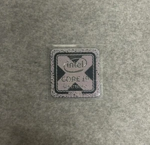 1x Intel Core i9 Extreme Desktop / Laptop sticker label (NEW) - Picture 1 of 2
