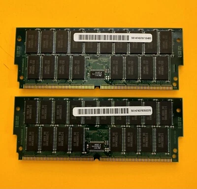 Sun X7005A 2x 501-4743 256MB (512MB Kit) 200p 5V ECC DIMMs, Ultra 60, Ultra 80 - Image 1 of 4