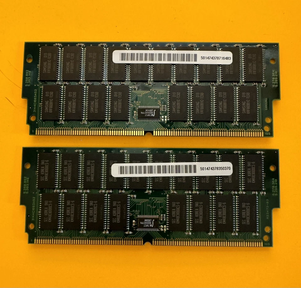 Sun X7005A 2x 501-4743 256MB (512MB Kit) 200p 5V ECC DIMMs, Ultra 60, Ultra 80 - Image 1 of 4