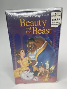 BRAND NEW - Walt Disney's Classic Beauty And The Beast (VHS, Clamshell) - Picture 1 of 9