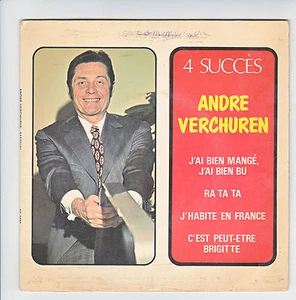 André VERCHUREN Vinyl 45T EP 4 SUCCESS - BIEN EAT BU Musette FESTIVAL 2004 RARE - Bild 1 von 2