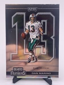 2020 Playoff Dan Marino Behind the Numbers #BTN-7 Miami Dolphins