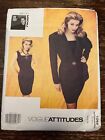 Vogue 1049 UNCUT Sewing Pattern, Misses' Jacket & Dress, Size 12-14-16, Mischka