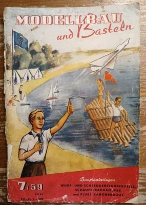 Modellbau und Basteln Zeitschriften 7/59 ohne Planbeilage Gebraucht - Bild 1 von 3