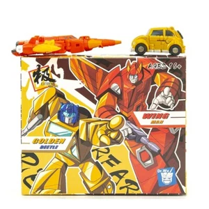 Dr Wu Customs DW-E34G Golden Beetle DW-E35M Wingman Bee & Cyclonus Action Figure - Picture 1 of 9