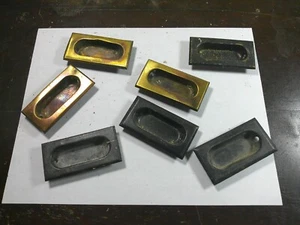 Antique Window Finger Pulls - Picture 1 of 3