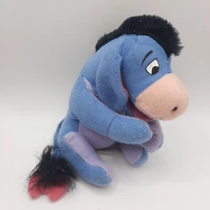 1998 McDonalds Happy Meal Toy Winnie the Pooh Eeyore Donkey Plush - Picture 1 of 3