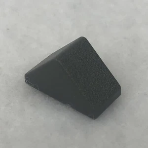 LEGO 3044c Dark Bluish Gray Slope 45 2 x 1 Double with Bottom Stud Holder (x1) - Picture 1 of 2