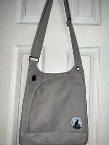 National Wildlife Federation gray crossbody bag NEW - Picture 1 of 7