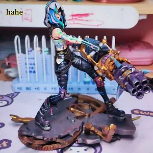 Arcane: League of Legends Cities Jinx Figures Statue Model Toy Handmade 20cm NEW - Picture 1 of 9
