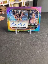 2023 WWE Select Tie Dye Bianca Belair Ringside Auto /25