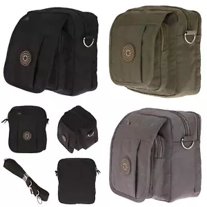 Borsa a tracolla piccola donna uomo borsa crossover bag nylon tracolla city - Foto 1 di 84