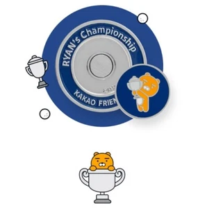 Kakao Friends Championship Dual Ball Marker Ryan - Picture 1 of 12