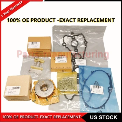 NEW OEM Timing Chain Tensioner Kit For  A4 VW Eos Golf GTI Jetta GLI Passat 2.0L Foto 1 de 4