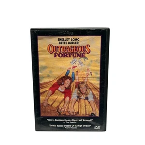 Outrageous Fortune (DVD, 1987) Shelley Long Bette Midler Rare D21 - Imagen 1 de 7