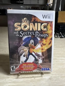 Sonic and the Secret Rings (Nintendo Wii, 2007) COMPLETE +MANUAL - Picture 1 of 7