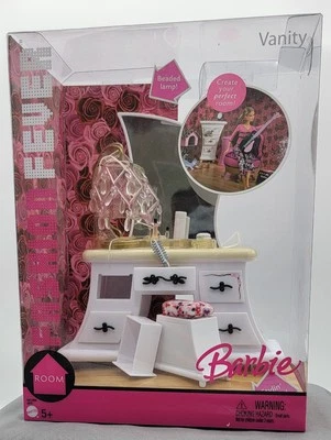 Barbie Fashion Fever Vanity Set-2005 Nuevo en caja Foto 1 de 4