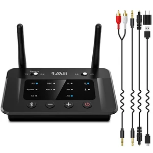 B03 Bluetooth 5.3 Transmitter Receiver for TV Home Stereo BT Headphones, aptX... - Afbeelding 1 van 7