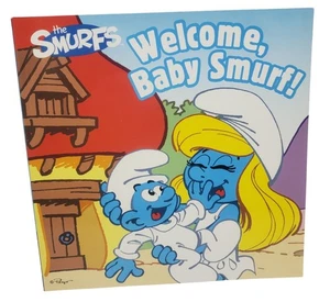 The Smurfs Welcome Baby Smurf Childrens Book First Edition - Picture 1 of 7