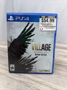 Resident Evil Village PS4 Deluxe Edition PlayStation 4 - Hülle und Disc getestet - Bild 1 von 3