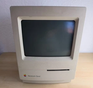 💻Apple Macintosh Classic – Komputer vintage retro (model M0420 – nieprzetestowany) - Zdjęcie 1 z 4
