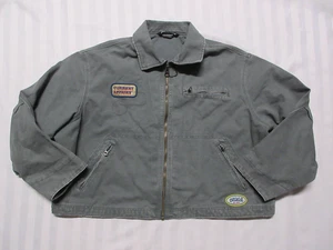 ZARA Men's Oversized Washed Effect Cotton Outerwear Jacket 6987-368-802 Size L - Picture 1 of 15