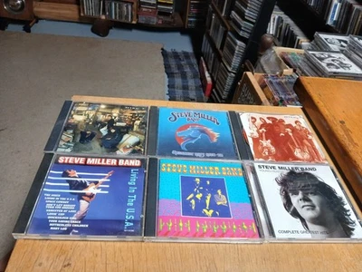 steve miller band cd lot/6 children of the future,young hearts,living in usa, - Image 1 of 2