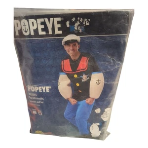 Disfraz Oficial Popeye de Rubie con Músculos Top Pantalones y Sombrero XL - Imagen 1 de 1