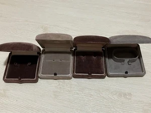 Mikimoto Bracelet Earrings Ring Empty Case Box Set of 4 Jewelry Storage Used   - Picture 1 of 4