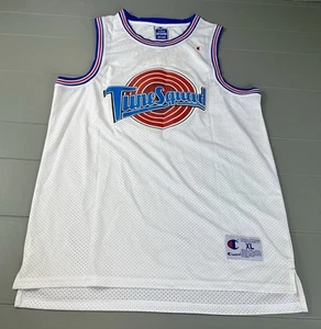 VTG Champion Men’s Size XL Tune Squad #1 Bugs Bunny Space Jam Basketball Jersey - Picture 1 of 13