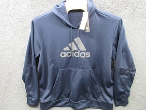 Neu mit Etikett Adidas Big BOS Logo weicher Hoodie Sweatshirt 3XL marineblau/grau - Bild 1 von 10