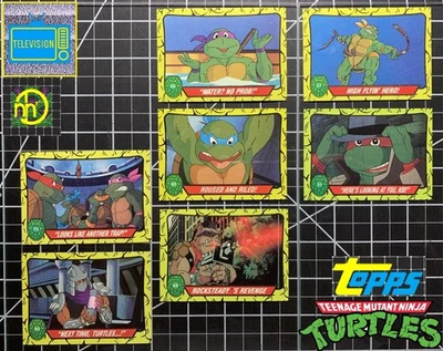 Topps Teenage Mutant Ninja Turtles 1989 serie 1 tarjeta individual - elige Foto 1 de 2